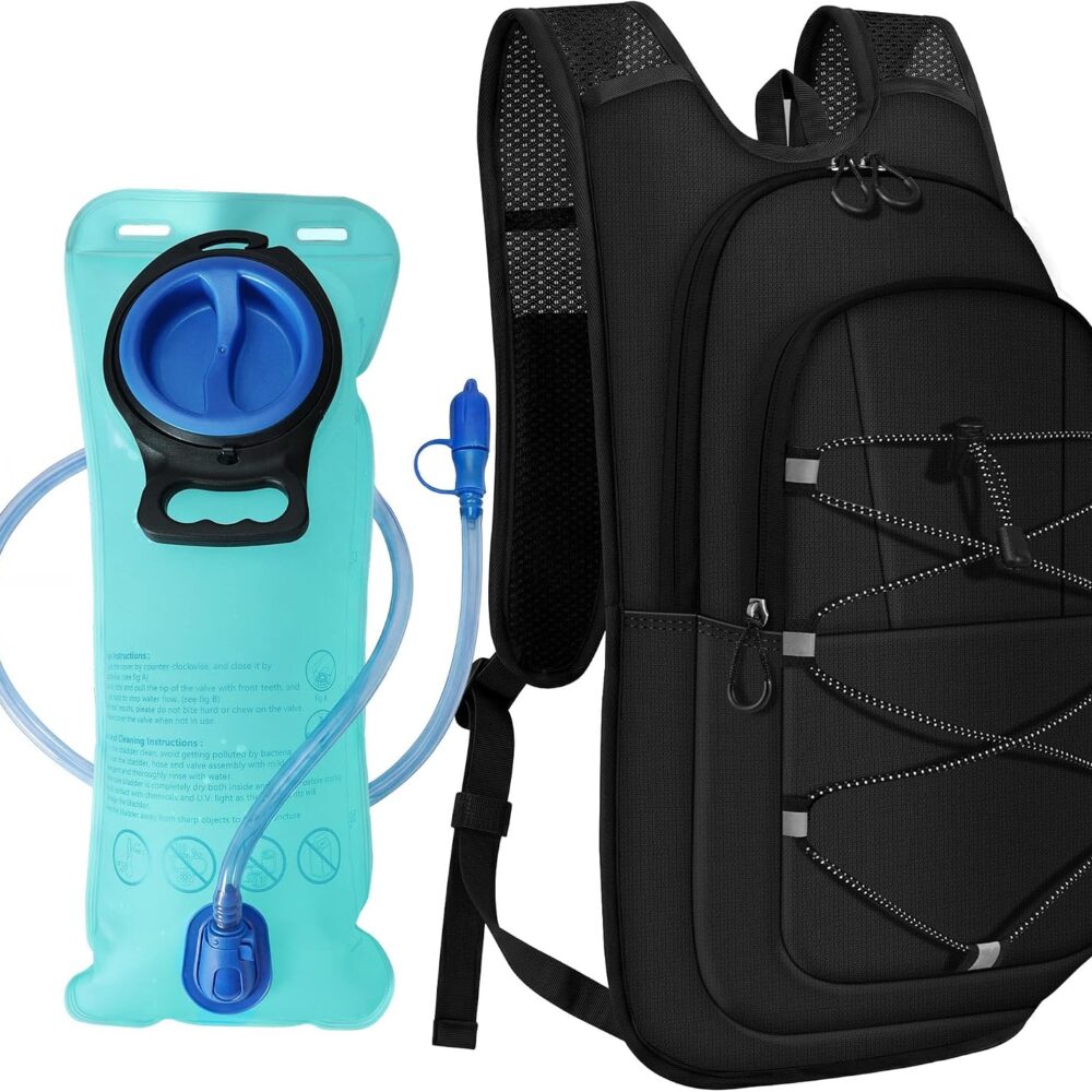 MIYCOO Hydration Backpack - Hiking Water Backpack with 2L Water Bladder